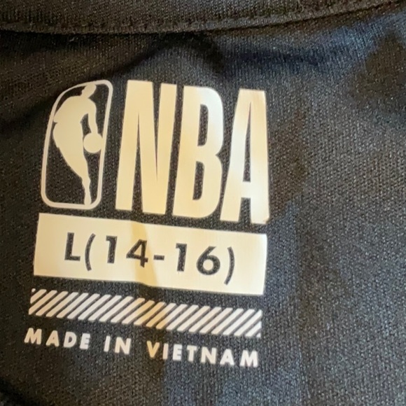 NBA Kids Black Sleeveless Top - Picture 3 of 4